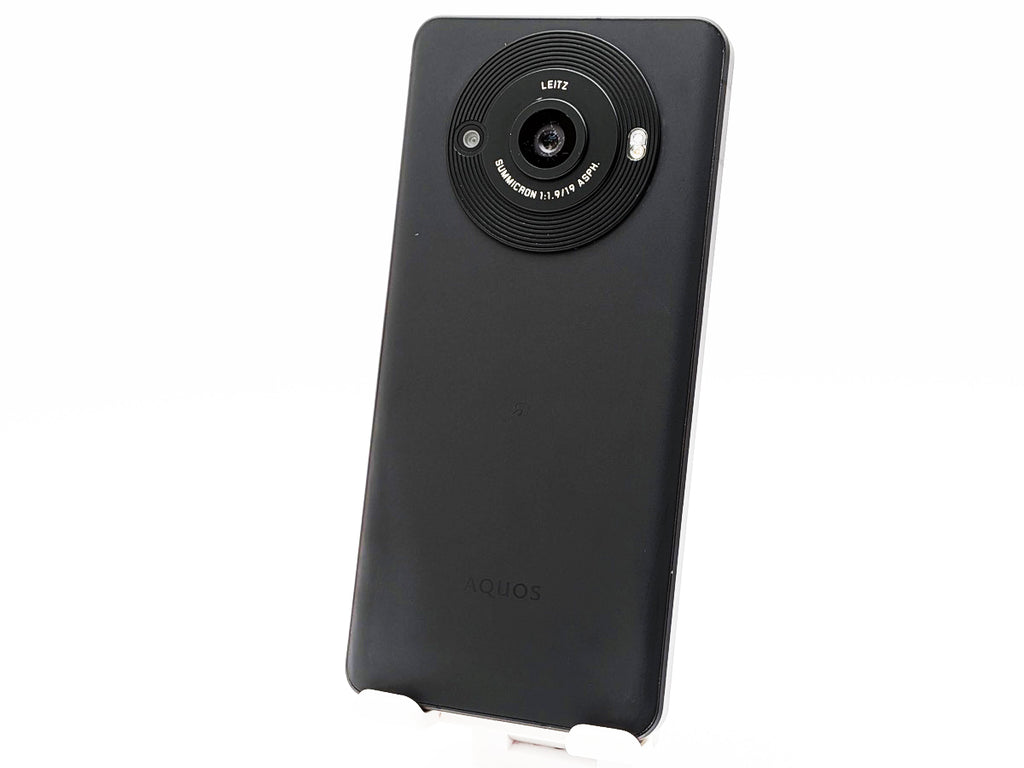 SHARP AQUOS R8 Pro 256GB A301SH بطارية ممتازة، غير مقفل، أسود، تمت إعادة ضبط المصنع، zhh307m