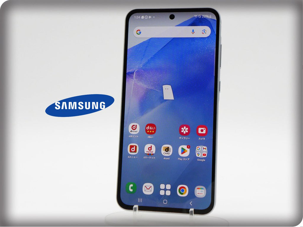 ■ بحالة ممتازة ■ سامسونج/SAMSUNG ■ الفئة A ■ جالكسي A55 5G/128 جيجابايت/SC-53E/غير مقفل/بطارية 80% فأكثر/معاد ضبطه للمصنع/أزرق ثلجي/zhh265m