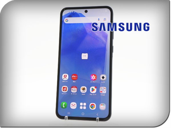 ■سامسونج/سامسونج■جالاكسي A55 5G/128 جيجابايت/SC-53E/غير مقفل/بطارية 80% أو أكثر/مهيأ/كحلي رائع/zhh259m